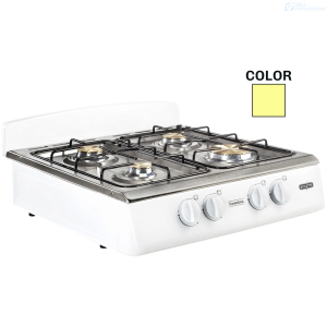 COCINETA ECOLINE FIORENTINA II 4 QUEMADORES C/R LX EC GLP AMARILLA 115701
