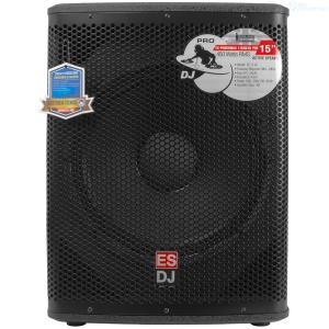 SUB BAJO AMPLIFICADO ENGLAND SOUND ES-POWERMAX 115SW DJ PRO 15 PLGDA 450 WATTS RMS