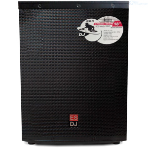 SUB BAJO AMPLIFICADO ENGLAND SOUND ES POWERMAX 118SW DJ PRO 18 PLGDA 1500 WATTS RMS
