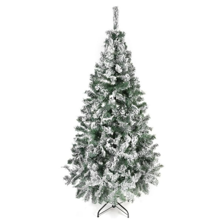 ARBOL DE NAVIDAD CHRISTMAS TREE SNOW FLOCKED 2405-150 150CM 55RB17