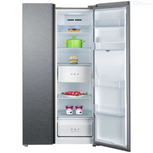 REFRIGERADORA TCL P520SBG 485 LITROS/17.12 PIES SIDE BY SIDE PLATA/SILVER 5TCLR0A