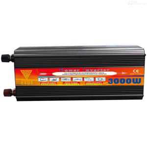 CONVERTIDOR DE ENERGIA POWER INVERTER 3000W 2 TOMA NEGRO 017185
