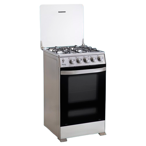 COCINA ECOLINE ERIKA 4 QUEMADORES 21 PLGDA C/T INOX 130508