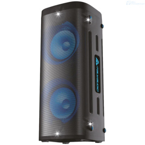 CAJA AMPLIFICADA ITALY AUDIO ITL-888 LED 6 COLORES 2 WOOFER 8 PLGDA