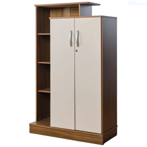ARMARIO EL BOSQUE MULTIUSO ELITE CON LLAVE 2 PUERTA ALMENDRA/OFF WHITE 20220/140