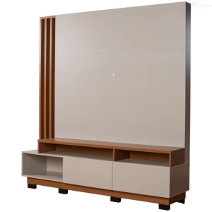 CENTRO ENTRETENIMIENTO EL BOSQUE HUMAITA 75 PLGDA 2632A0111A2 OFF WHITE MATTE/FREIJO