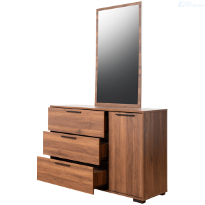 COMODA EL BOSQUE LIAN A2038 WALNUT/BLANCO