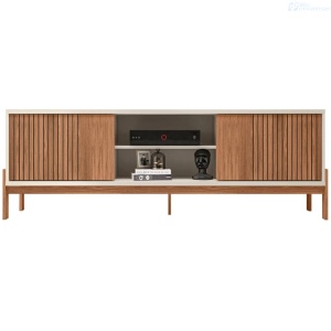 MESA PARA TV EL BOSQUE TANNEN 1.8 72 PLGDA 8002000090473 FREIJO/OFF WHITE