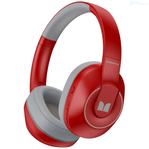 AUDIFONOS MONSTER STORM XKH01 ROJO INALAMBRICO BLUETOOTH 5.4