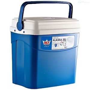 HIELERA ALESSA REY PLAST DECCO 35 LITROS NEGRO CQX004320 335232