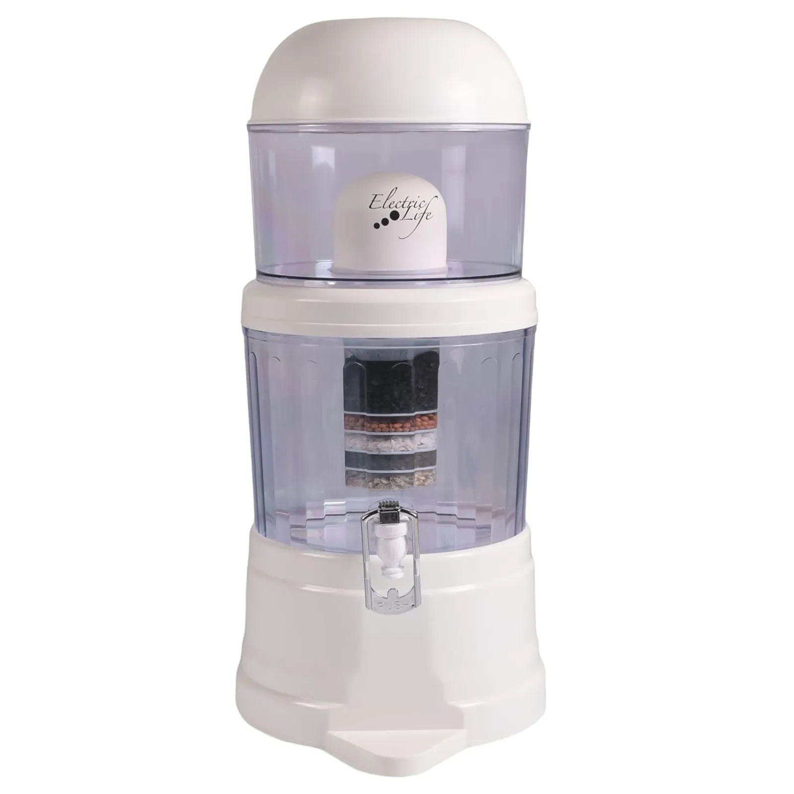 PURIFICADOR DE AGUA ELECTRIC LIFE JM-12B BLANCO 12 LITROS