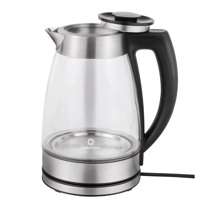 HERVIDOR DE AGUA INDURAMA IHCR24 1.7 LITROS 1350W ACERO INOXIDABLE 10028889