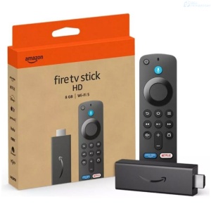 CONVERTIDOR AMAZON FIRE STICK FHD 8GB WIFI 5 ALEXA VOICE REMOTO CONTROL NEGRO