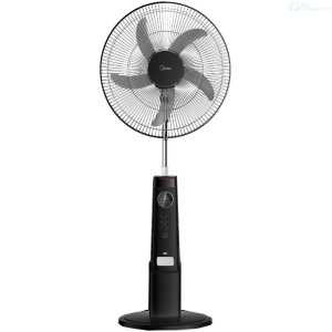 VENTILADOR MIDEA FS45-23MRD-B 18 PLGDA NEGRO RECARGABLE PEDESTAL