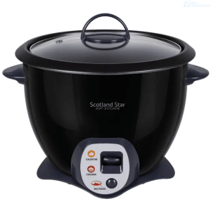 OLLA ARROCERA SCOTLAND STAR RC-180G NEGRO 1.8 LITROS 700W
