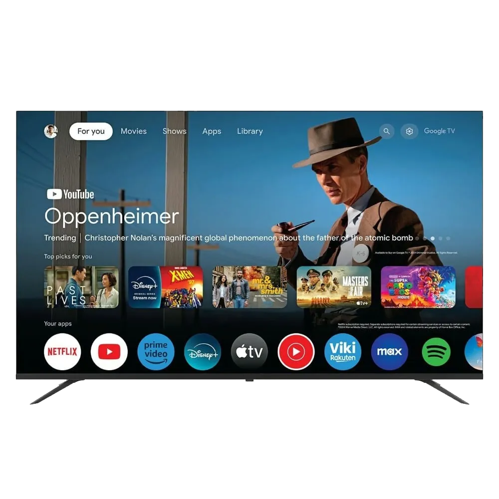 TELEVISOR RCA 65 SMART QLED 4K UHD HEY GOOGLE BLUETOOTH 65QLEDRC