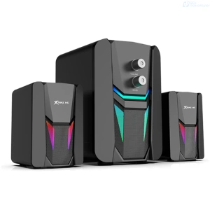 PARLANTES XTRIKE ME SK-612 MULTIMEDIA 2.1 RGB 3.5MM USB