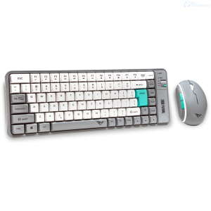 COMBO TECLADO/MOUSE ALCATROZ TETRIZAIR 300C USB WINTER BLANCO