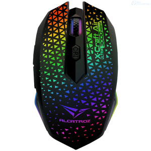MOUSE ALCATROZ GAMER X CRAFT AIR ULTRA 3000 SILENT WIRELESS CPI 3200