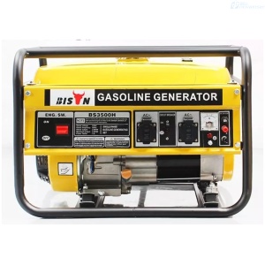 GENERADOR DE ENERGIA BISON DE GASOLINA BS3500 RE-GRE0010 4 TIEMPOS CILINDRAJE 210CC 3500W