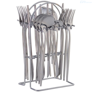 SET DE CUBIERTOS HAUS ROLAND HR046-2 ACERO INOXIDABLE 24 PIEZAS