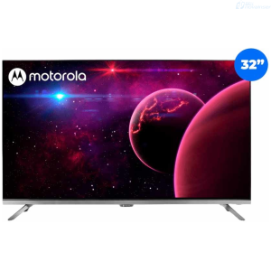 TELEVISOR MOTOROLA 32 SMART LED HD HEY GOOGLE BLUETOOTH 32MKGFHD 10033590