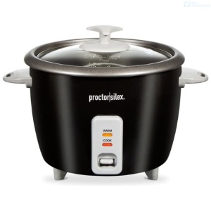 OLLA ARROCERA PROCTOR SILEX 37527MN 16 TAZAS NEGRA 500W 5H0000WS