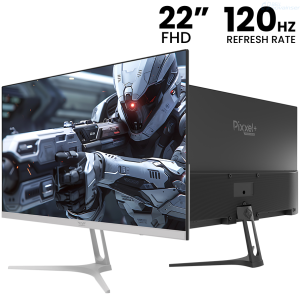MONITOR ARMAGGEDDON 22 GAMING PIXXEL PRO SERIE PF22HD SUPER 120 BLANCO