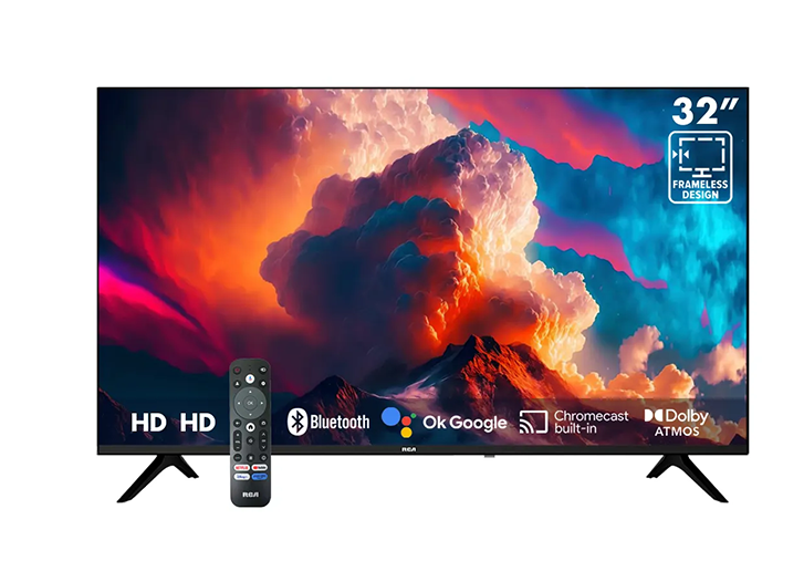 TELEVISOR RCA 32 SMART LED HD HEY GOOGLE 32HDRC 7RT0053