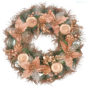 ADORNO DE NAVIDAD CANDELABRO D38-0722-1 610947