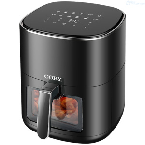 FREIDORA DE AIRE COBY CY-AIRF-6LDH-DG-BK-W 6 LITROS FRECOB1 NEGRO
