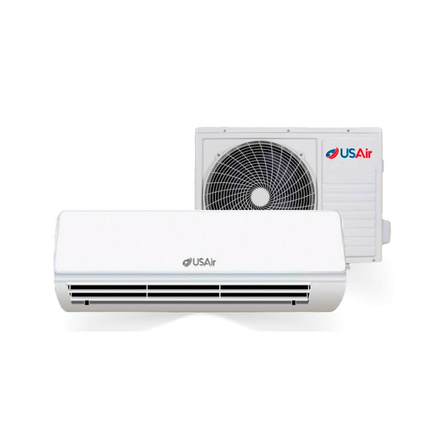 AIRE ACONDICIONADO USAIR 24000 BTU A-MAN24-EVA SPLIT BLANCO