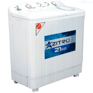 LAVADORA ZITRO 44 LIBRAS/21 KG ZWM21 DOBLE TANQUE 3LAZI020001