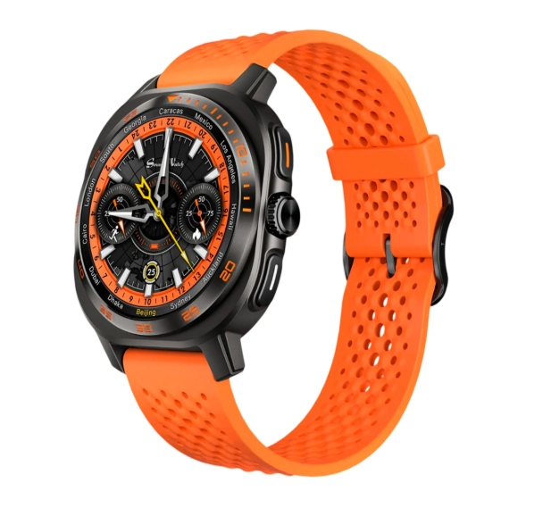 RELOJ SMART RCA TRAKKER BLACK/ORANGE 5RCA561/AM32