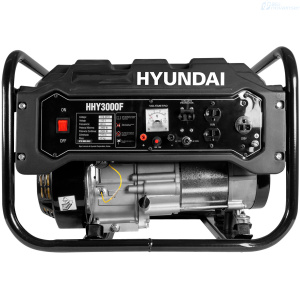 GENERADOR HYUNDAI HHY3000F A GASOLINA 019-0018 15 LT 210CC 8 HORAS