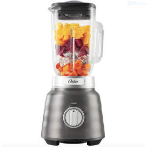 LICUADORA OSTER BLSTPBRGR-013 VASO VIDRIO 1.75 L 2 VEL C PULSO REVERSIBLE 1500W GRIS licuadora BellNovainser