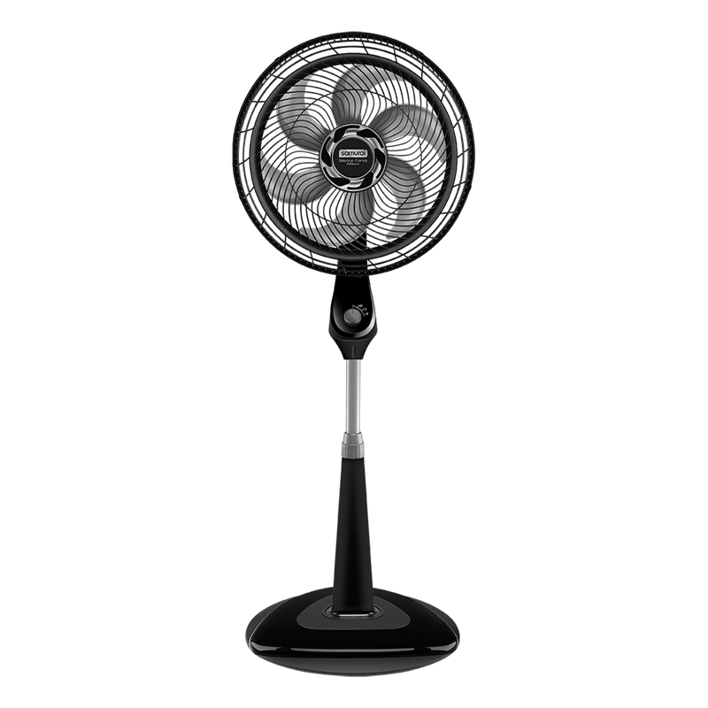 VENTILADOR SAMURAI 18 PLGDA NEGRO PEDESTAL SILENCIOSO FORCE MAXX VE77C0I0