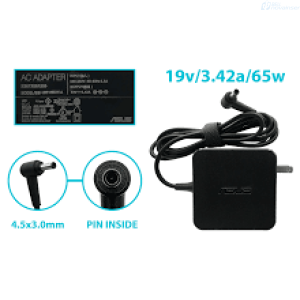 CARGADOR ASUS AGUJA 19V 3.42A 65W 4.5 X 3.0