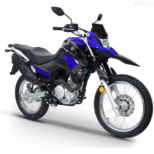 MOTO YAMAHA XTZ150 AZUL CILINDRAJE 150***