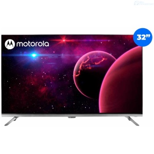 TELEVISOR MOTOROLA 32 SMART LED HD HEY GOOGLE BLUETOOTH 32MKGHD