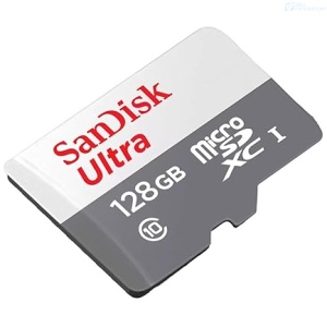 MEMORIA MICRO SD 128 GB SANDISK ULTRA 100MBS SDSQUNR-128G-GN3MA