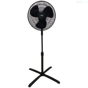 VENTILADOR SMC VN16PB6 PEDESTAL 16 PLGDA NEGRO 35W 3 VELOCIDADES