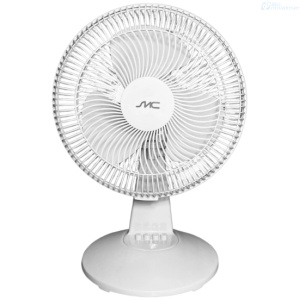 VENTILADOR SMC VN18MBN DE MESA 12 PLGDA BLANCO 30W 3 VELOCIDADES