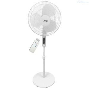 VENTILADOR SMC VN16PB5 PEDESTAL 16 PLGDA BLANCO 40W 3 VELOCIDADES CONTROL REMOTO