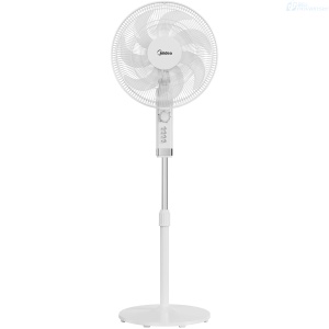 VENTILADOR MIDEA FS40-23MTBN 18 PLGDA PEDESTAL BLANCO 50W 3 VELOCIDADES
