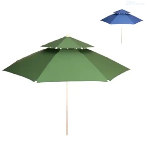 PARASOL HOME LIFE ES21751 AZUL/VERDE 1.2 M 750828