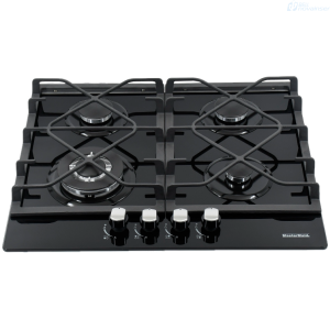 ENCIMERA MASTER MAID 109353 VERTEX 4 QUEMADORES 3G +1TC INOXIDABLE 60 X 50 CM