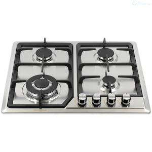 ENCIMERA MASTER MAID 109355 ALIVE 4 QUEMADORES 3G + 1TC 59 X 51 CM INOXIDABLE