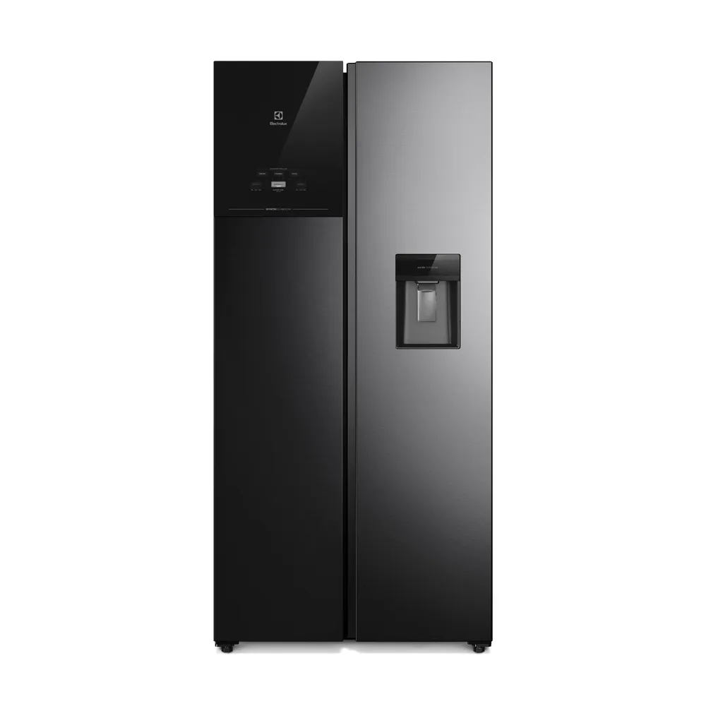 REFRIGERADORA ELECTROLUX ERS44F3Q5BB 428 LITROS/15.11 PIES SIDE BY SIDE NO FROS NEGRA