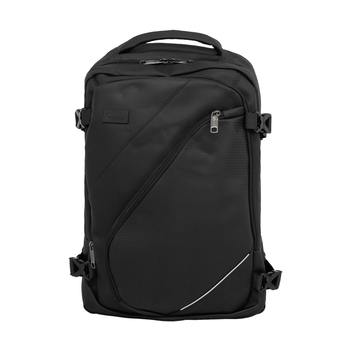 MOCHILA QUASAD QXB-778 NEGRA NYLON 15.6 INC PLGDA